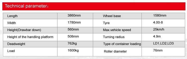 Sunnforest-SH1.6t003-container-trailer-technical-specification