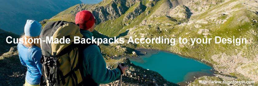 Custom Made Backpacks Banner