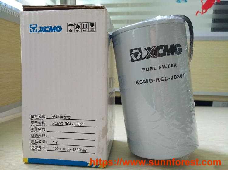 XCMG 150D Excavator XCMG-RCL-00801 Fuel Filter