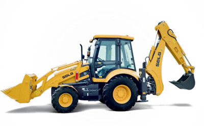 sdlg backhoe loader