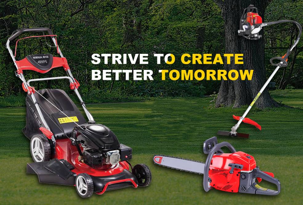 lawn mower products banner