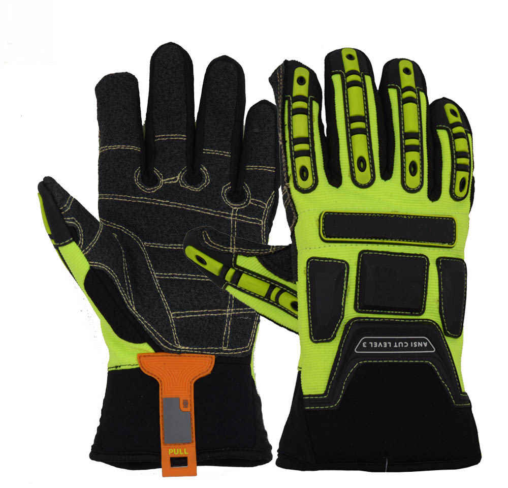 Oil and Gas Water proof Cut Resistant Heavy Duty Utility Glove
